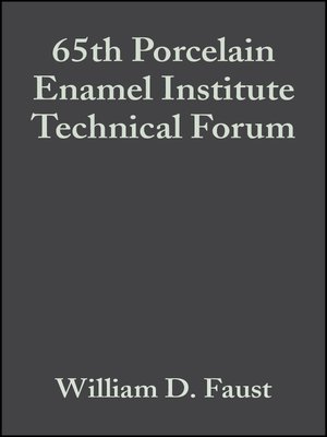 cover image of 65th Porcelain Enamel Institute Technical Forum